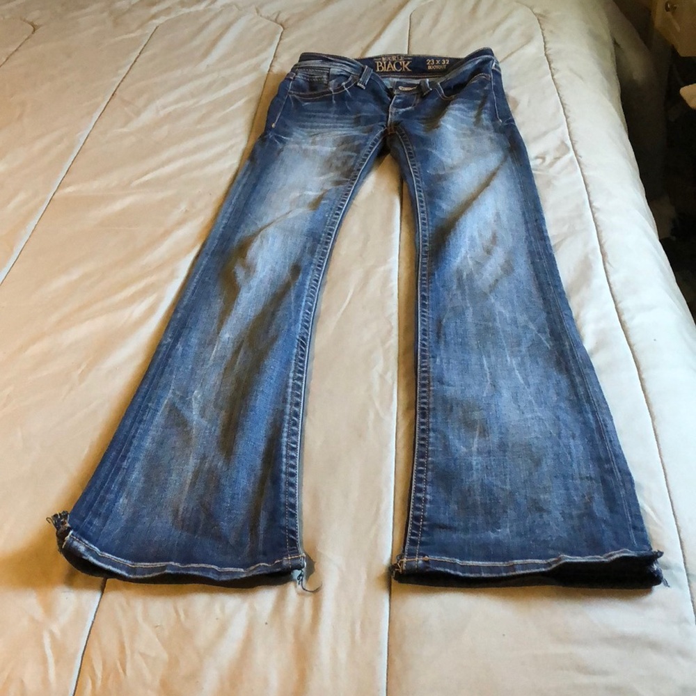 Black Buckle Jeans